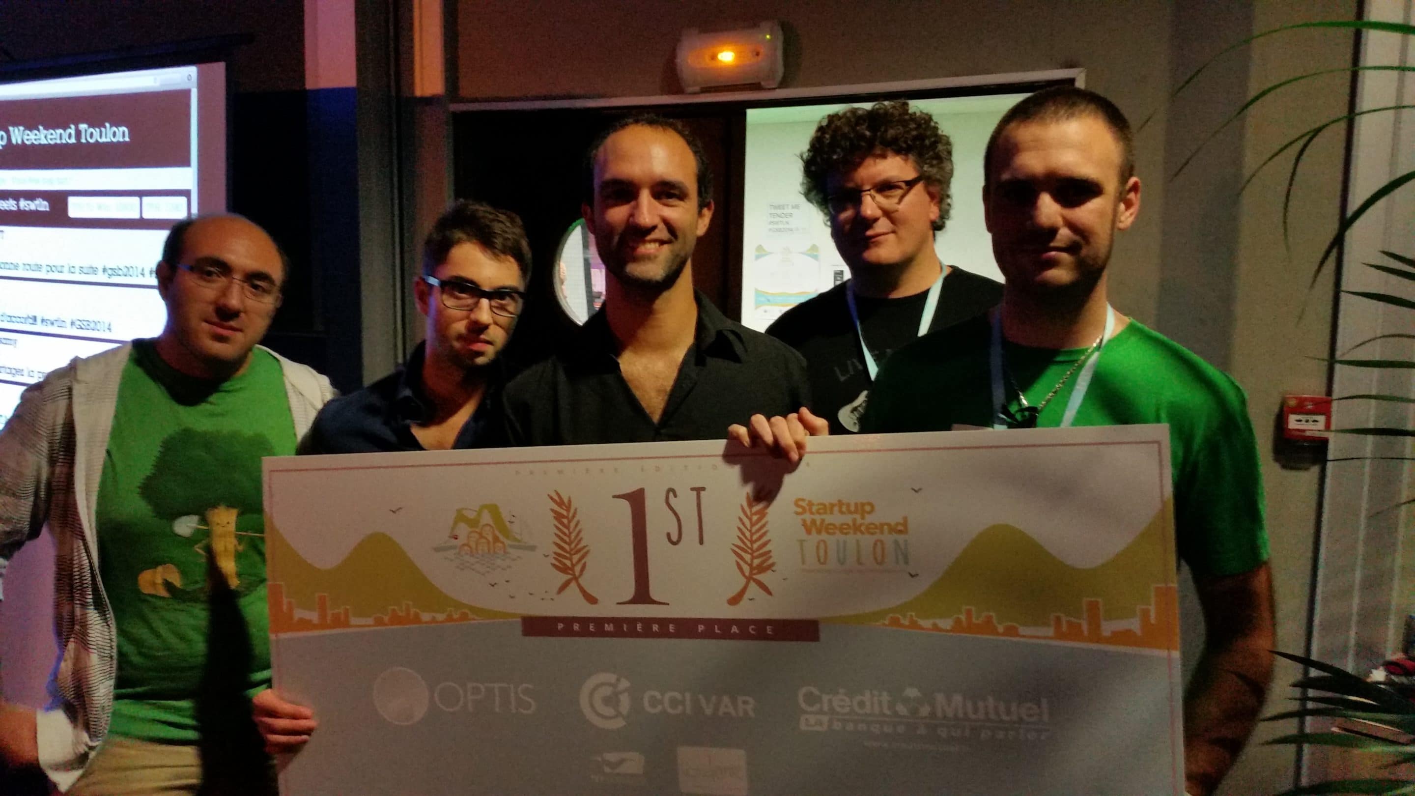 1er prix au Startup Weekend Toulon